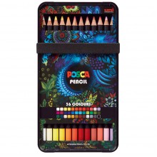 Uni Posca Pencils Assorted Set of 36