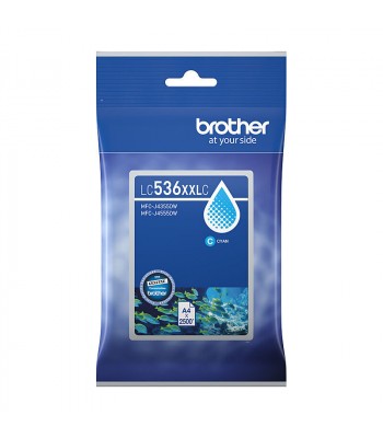 Genuine Brother LC536XXL Cyan Ink Cartridge 