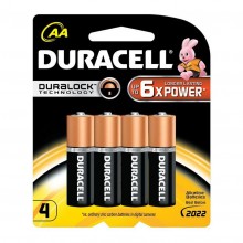 Duracell Alk AA B4 (Cards)