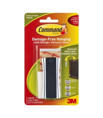 Command Picture Hanger 17047 Large Metal Universal