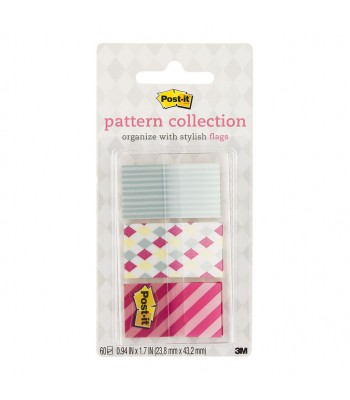 3M Post-It Flags 682-CANDY Pattern