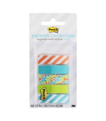 3M Post-It 684-GEOS Pattern Mini Flags