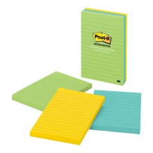 3M Post-it Lined Notes 660-3AU 101x152mm Jaipur Pack of 3