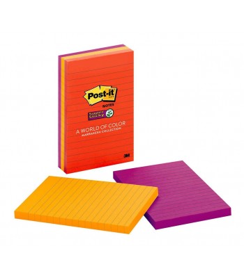 3M Post-It Note 660-3SSAN Super Sticky Marrakesh 101X152mm Pkt/3