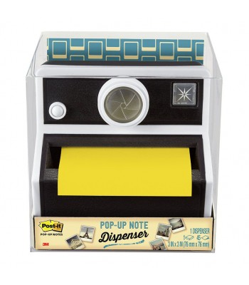 3M Post-It Pop Up Note Dispenser CAM-330 Camera Black