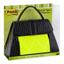 3M Post-It Pop Up Note Dispenser PD-330 Purse with Refill 50 Sheet