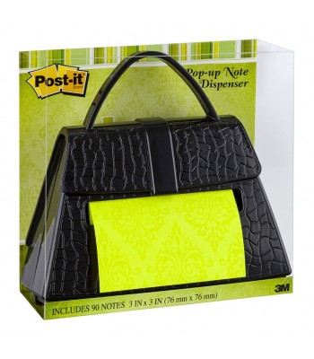 3M Post-It Pop Up Note Dispenser PD-330 Purse with Refill 50 Sheet