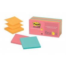3M Post-It Notes R330-AN Capetown Pop Up 76X76mm Pack of 6