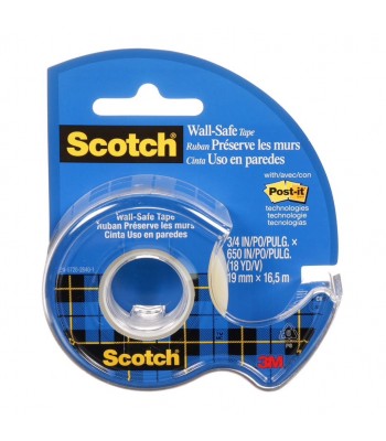 3M Scotch Tape Wall-Safe 183 19mm x 16.5m Roll