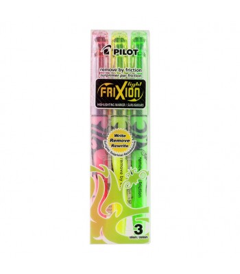 Pilot Frixion Highlighter 3 Pack (SW-FL-S3)
