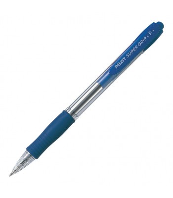 Pilot Super Grip Ballpoint Fine Blue (BPGP-10R-F-L) - Box 12