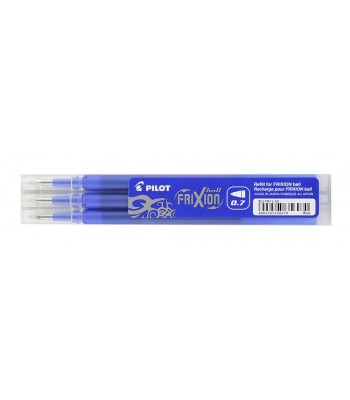 Pilot Frixion Refill Blue 3 Pack (BLS-FR7-L-S3)