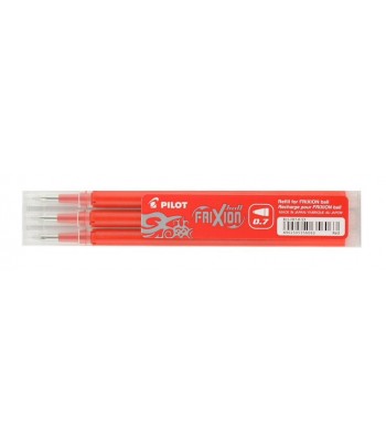 Pilot Frixion Refill Red 3 Pack (BLS-FR7-R-S3)