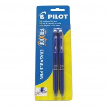 Pilot Frixion Clicker 2 Pack Blue Hangsell