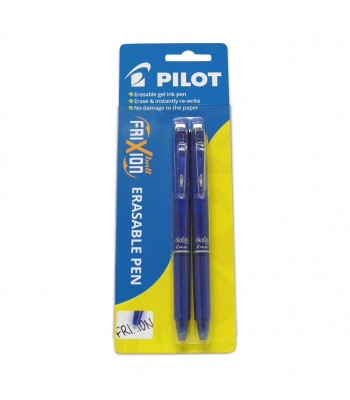 Pilot Frixion Clicker 2 Pack Blue Hangsell 