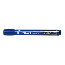 Pilot SCA 100 Permanent Marker Bullet Tip Blue (SCA-100-L) - Box of 12