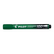 Pilot SCA 100 Permanent Marker Bullet Tip Green (SCA-100-G) - Box of 12