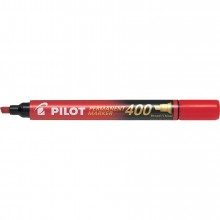 Pilot SCA 400 Permanent Marker Chisel Tip Red (SCA-400-R) - Box of 12