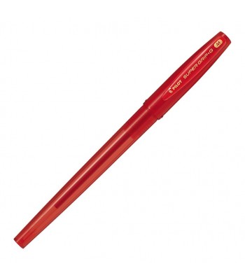 Pilot Super Grip G Stick Ballpoint Medium Red (BPS-GG-M-R) - Box 12