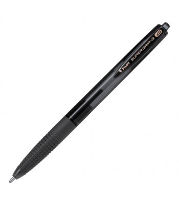 Pilot Super Grip G Retractable Ballpoint Extra Broad Black (BP-GG-8R-XB-B) - Box 12