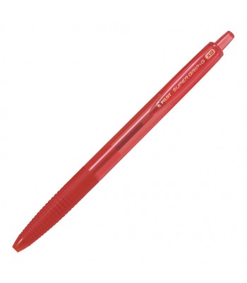 Pilot Super Grip G Retractable Ballpoint Extra Broad Red (BP-GG-8R-XB-R) - Box 12