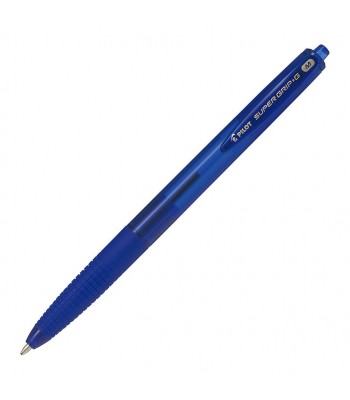 Pilot Super Grip G Retractable Ballpoint Medium Blue (BPGG-8R-M-LL) - Box 12