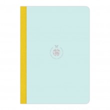 Flexbook Smartbook Notebook Large Ruled Mint/Yellow