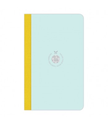 Flexbook Smartbook Notebook Medium Ruled Mint/Yellow