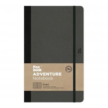 Flexbook Adventure Notebook Medium Ruled Off-Black