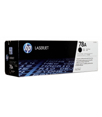 HP Genuine No.78A Black Toner Cartridge (CE278A) - 2,100 pages