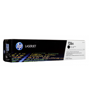 HP Genuine No.126A Black Toner Cartridge (CE310A) - 1,200 pages