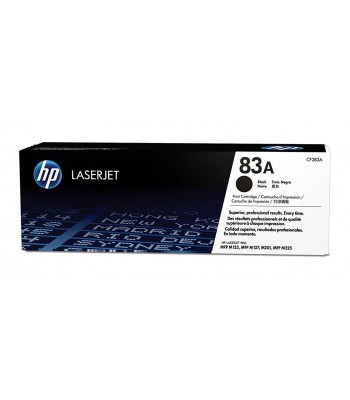 HP Genuine No.83A Black Toner Cartridge (CF283A) - 1,500 pages
