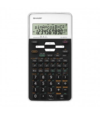 Sharp EL-531THBWH Scientific Calculator with Cover