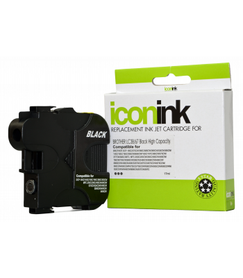Icon Compatible Brother LC38/LC67 Black Ink Cartridge - 450 pages