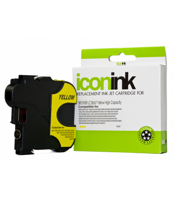 Icon Compatible Brother LC38/LC67 Yellow Ink Cartridge - 325 pages