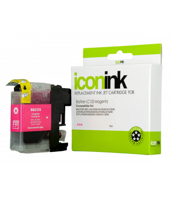 Icon Compatible Brother LC133 Magenta Ink Cartridge - 600 pages