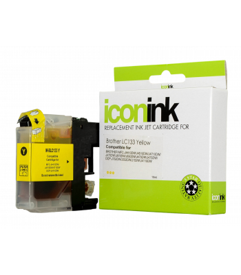 Icon Compatible Brother LC133 Yellow Ink Cartridge - 600 pages