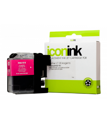 Icon Compatible Brother LC135 Magenta Ink Cartridge - 1,200 pages