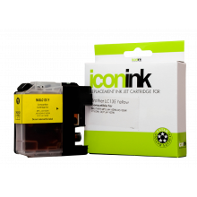 Icon Compatible Brother LC135 Yellow Ink Cartridge - 1,200 pages