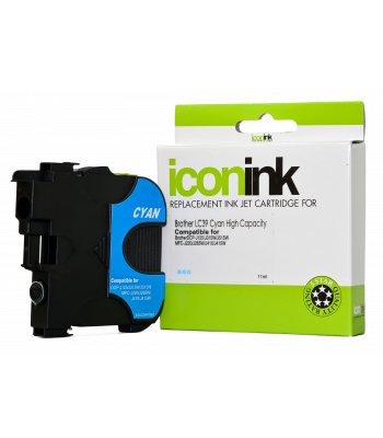 Icon Compatible Brother LC39 Cyan Ink Cartridge - 470 pages