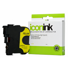 Icon Compatible Brother LC39 Yellow Ink Cartridge - 470 pages