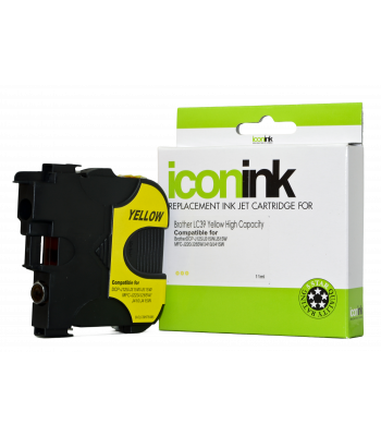 Icon Compatible Brother LC39 Yellow Ink Cartridge - 470 pages
