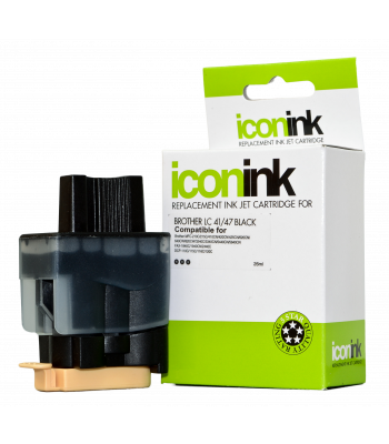 Icon Compatible Brother LC47 Black Ink Cartridge - 500 pages