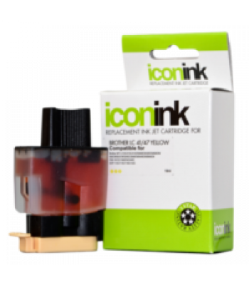 Icon Compatible Brother LC47 Yellow Ink Cartridge - 400 pages 