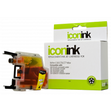 Icon Compatible Brother LC77/LC73/LC40 Yellow Ink Cartridge