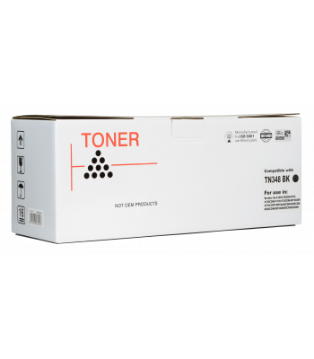 Icon Compatible Brother TN348 Black Toner Cartridge - 6,000 pages
