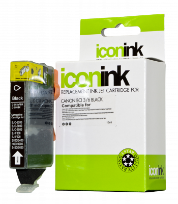 Canon Compatible BCi-6 Black Ink Cartridge - 280 pages