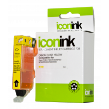 Icon Compatible Canon CLi-521 Yellow Ink Cartridge - 360 pages