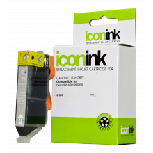 Icon Compatible Canon CLi-526 Grey Ink Cartridge - 340 pages