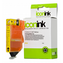 Icon Compatible Canon CLi-8Y Yellow Ink Cartridge - 450 pages